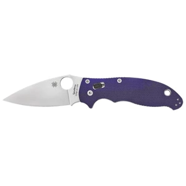 SPYDERCO MANIX 2 G-10 DARK BL 3.375"