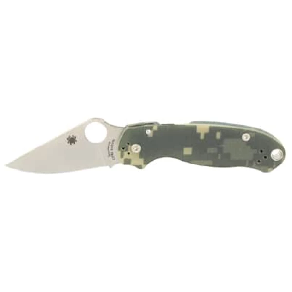 SPYDERCO PARA3 G10 CAMO PLAINEDGE