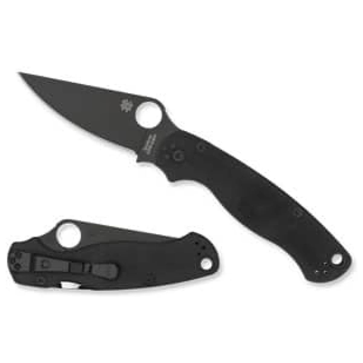 Spyc81gpbk2_1. Jpg - spyderco para military 2 g10 blk bld - spyc81gpbk2 1