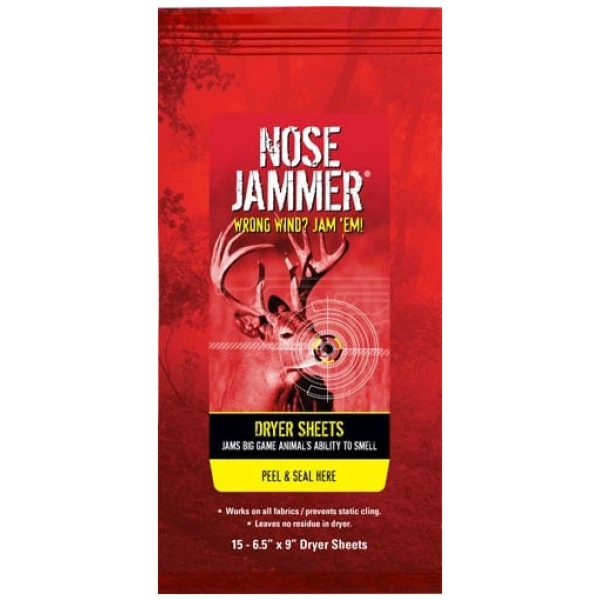 NOSE JAMMER DRYER SHEETS W/