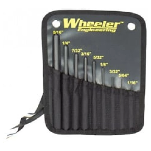 WHEELER ROLL PIN PUNCH SET