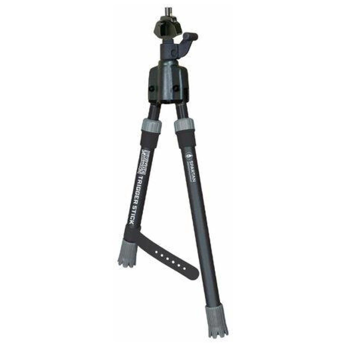 Py65828jpg - primos trigger stick gun mounted bipod short black with spartan technology - py65828