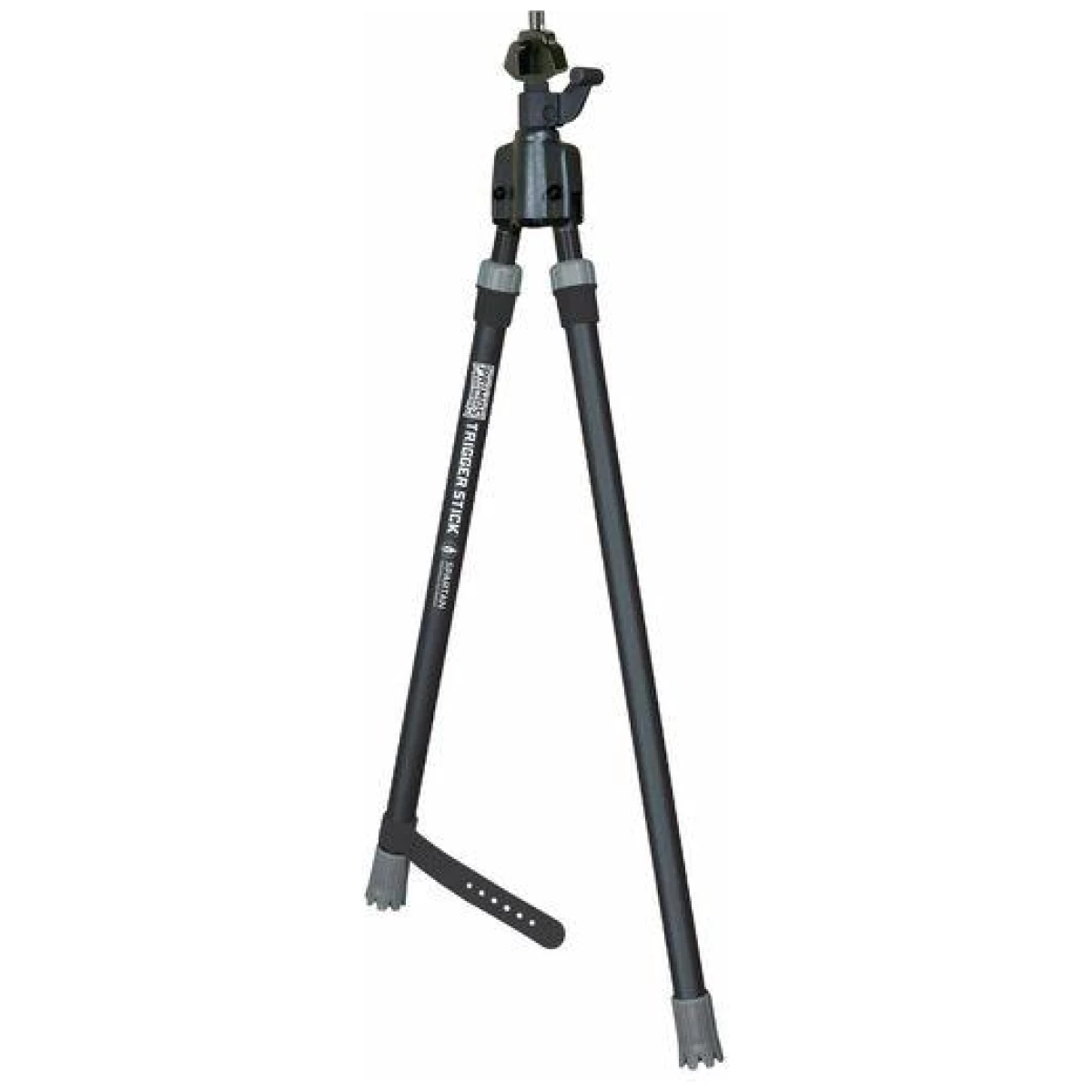 Py65829jpg - primos trigger stick gun mounted bipod medium black with spartan technology - py65829