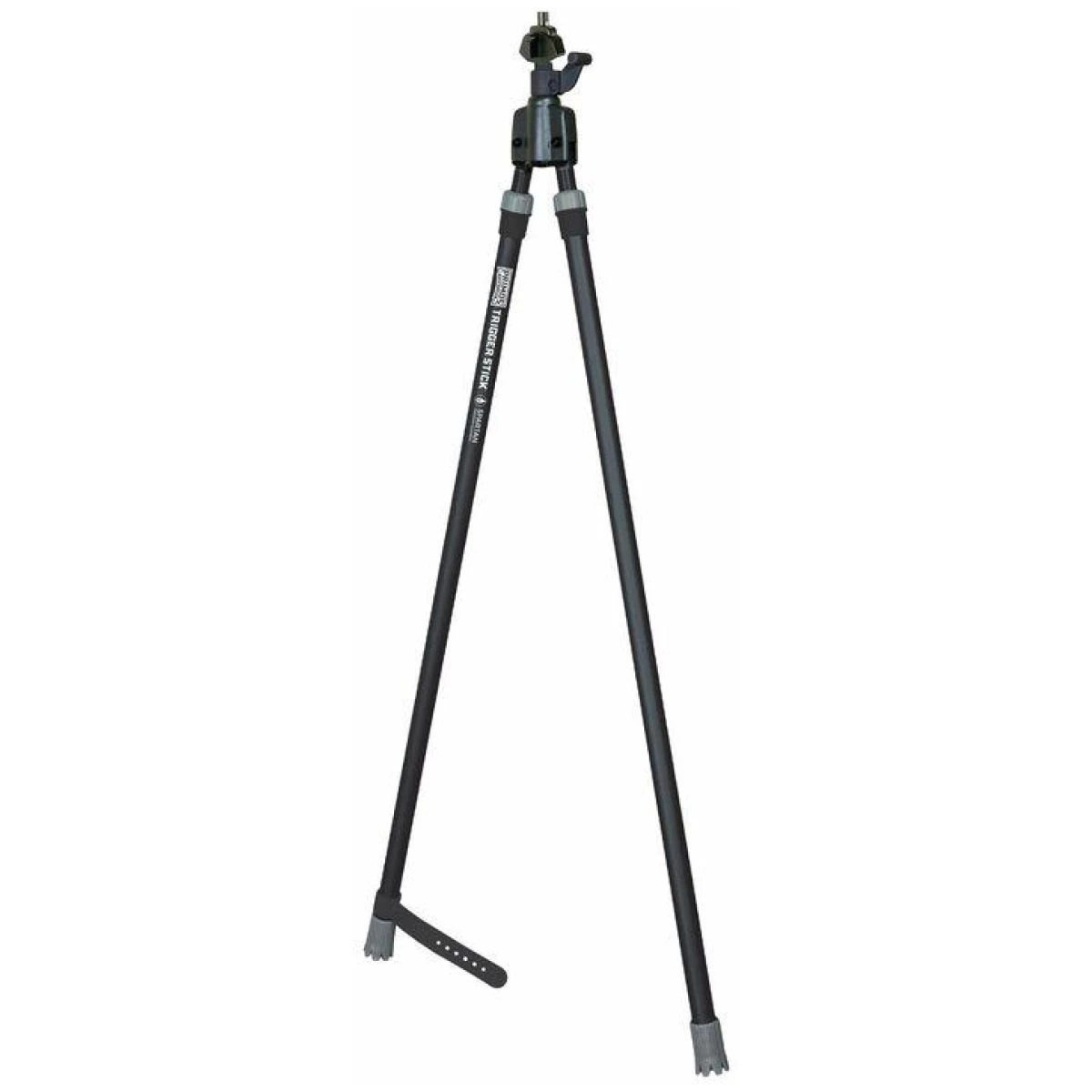 Py65830-1jpg - primos trigger stick gun mounted bipod tall black with spartan technology - py65830 1