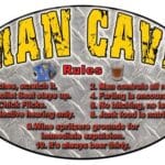 RIVERS EDGE SIGN 12"x17"