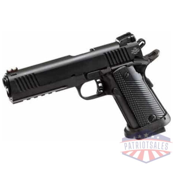 ri armscor m1911-a2 fs tac 2011 handgun 9mm luger 17rd magazine 5" barrel parkerized g10