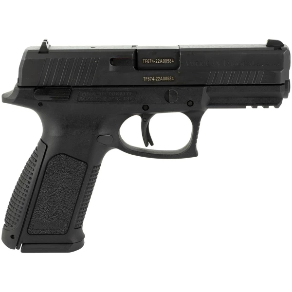 ati hga fxs9 handgun 9mm luger 10/rd cz75 magazine 4.1" barrel black