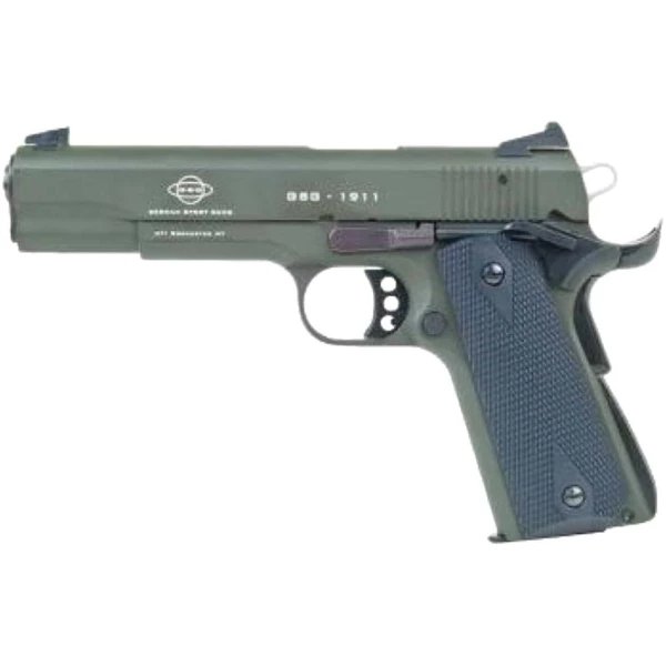 ati gsg m1911 hga .22lr 5" bl wood grip 10rd od green
