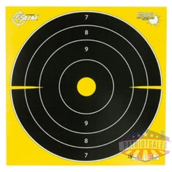 allen ez aim 8"x8" bullseye 25pk