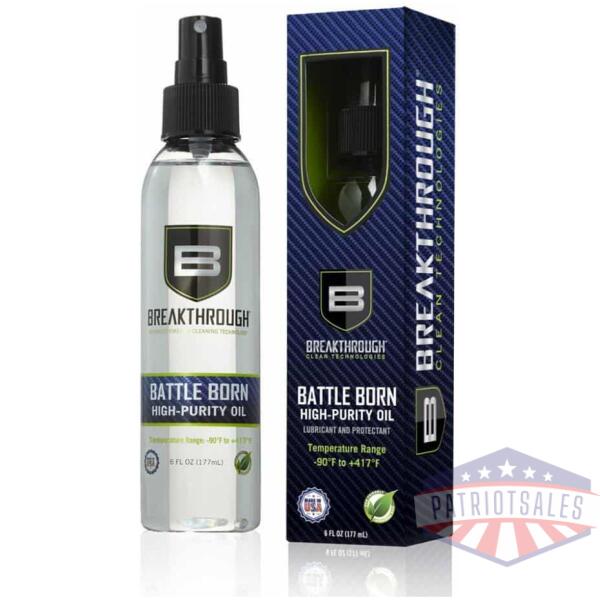 breakthrough clean technologies battle born high-purity oil 6 oz bottle clear