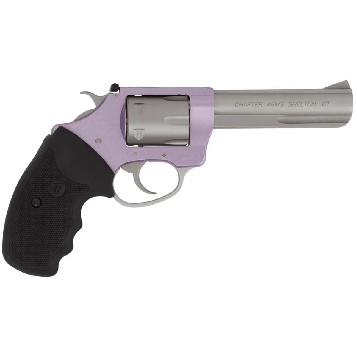 Ar52242-1_1jpg - charter arms target pathfinder. 22 lr 6rd capacity 4. 2" barrel lavender with full black grip - ar52242 1 1