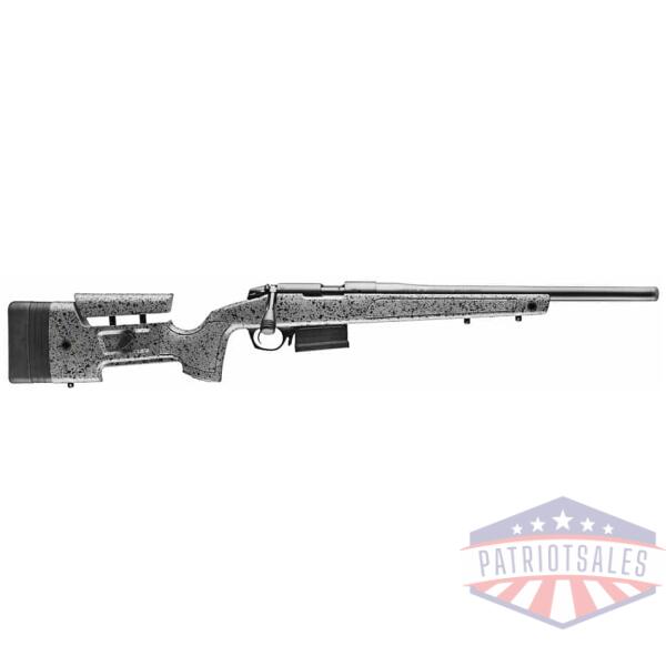 bergara b-14r rifle .17 hmr 10rd magazine 18" steel barrel grey/black stock