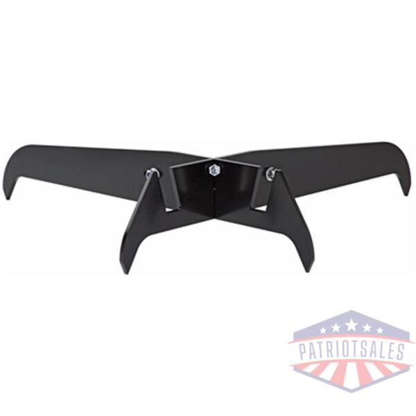 birchwood casey ar400 base & upright holders for 2x4 gong stand