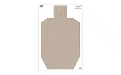 B/C EZE-SCORER IPSC TGT 100-23X35