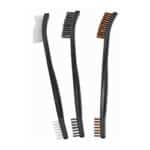 B/C UTILITY BRUSHES BRNZ/NYL/STL 3PK