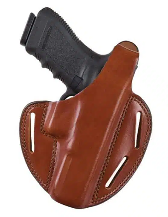 Bianchi model 7 shadow ii s&w 19 k frame 2. 5" - 3" plain tan rh - image 1