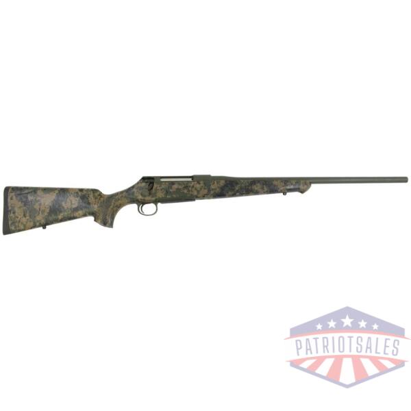 sauer 100 cherokee rifle 6.5 creedmoor 5rd magazine 22" "tundra green" cerakote barrel digi woodland camo stock
