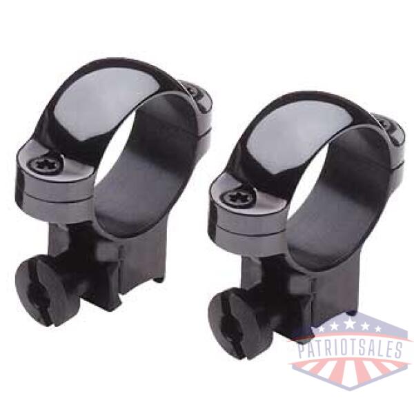 burris med 1" .22 rings dlx steel bk