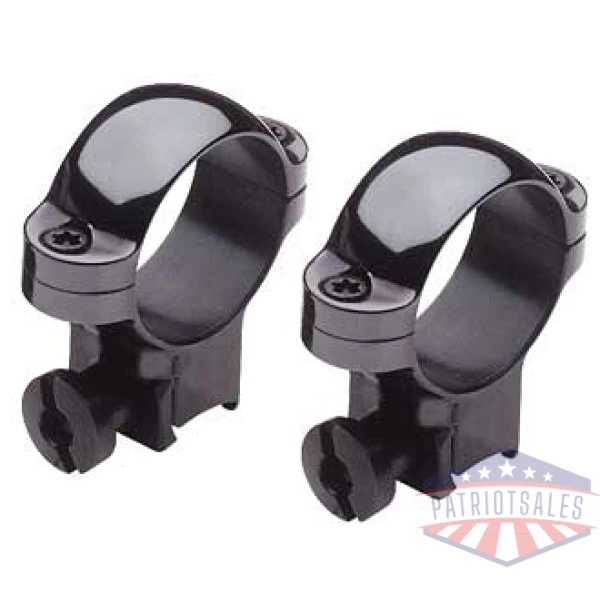 burris med 1" .22 rings dlx steel bk