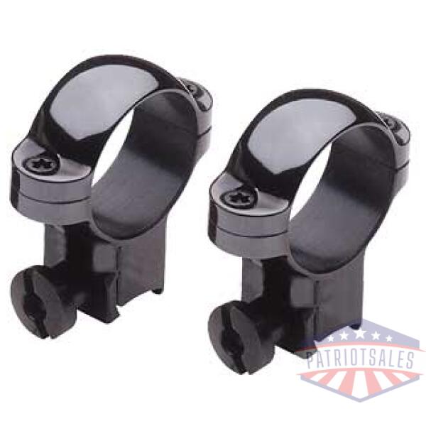 burris high 1" .22 rngs  steel bk