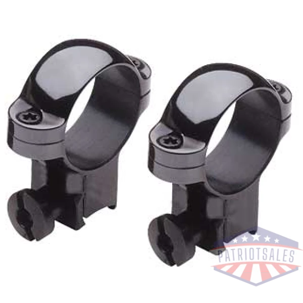 burris high 1" .22 rngs  steel bk