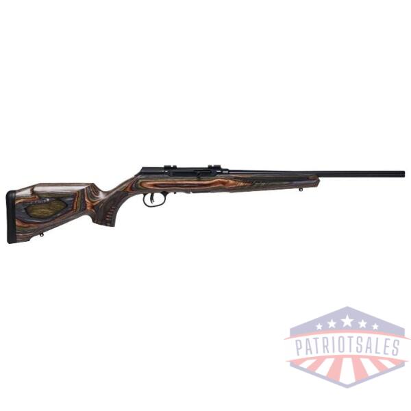 savage a22 bns-sr rifle .22 lr 10rd magazine 18" threaded barrel forest green wood