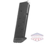 chip mccormick shooting star m1911 handgun magazine blued steel w pad .45 acp 8/rd