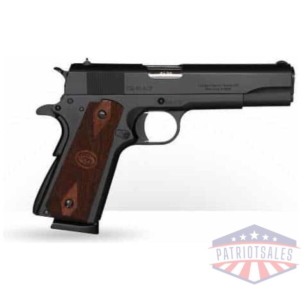 charles daly 1911 field grade handgun 45 acp 8rd magazine 5" blued barrel with walnut grips