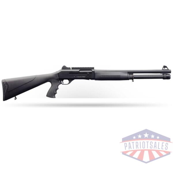 charles daly 601 dps shotgun 12 ga 3" 5/rd magazine 18.5" barrel black