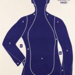Champion LE Targets B21-E 25 yd. Police Silhouette Target -100/Pack