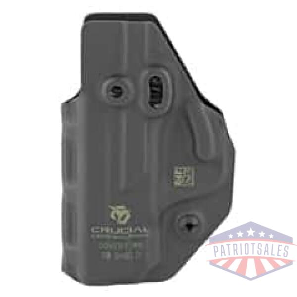 crucial iwb for s&w shield ambi blk