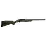 CVA Scout V2 TD Rifle .44 Rem Mag Single Shot 22" Threaded Gray Barrel Realtrees Rockslide Stock