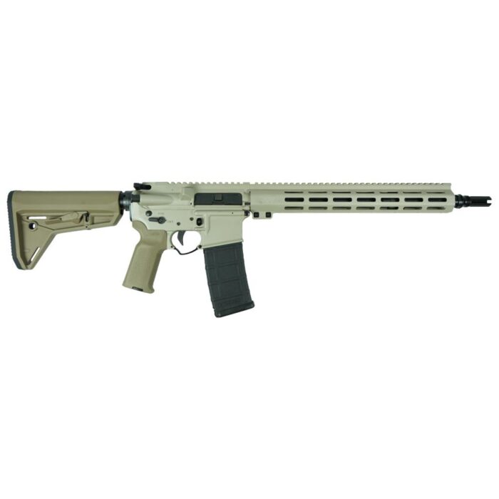 Apf volunteer "sand cerakote" rifle 5. 56mm 30rd magazine 14. 5" pinned/welded barrel - image 1