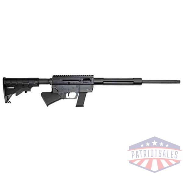 just right carbine gen 3 ca legal takedown 9mm luger glock magazine 17" threaded barrel black