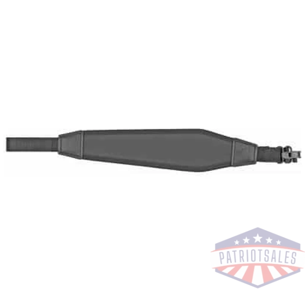 grovtec padded sling w/swvl blk
