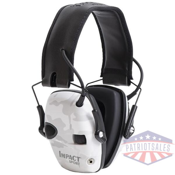 impact sport electronic earmuff nrr 22db multi-cam alpine