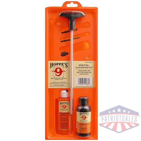 hoppes 9 pistol cleaning kit