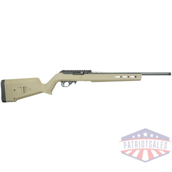 black rain ordnance hunter rifle .22 lr 10rd magazine 18" threaded barrel fde