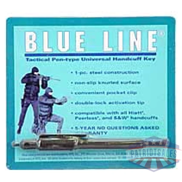 kengs pen type handcuff key w/clip