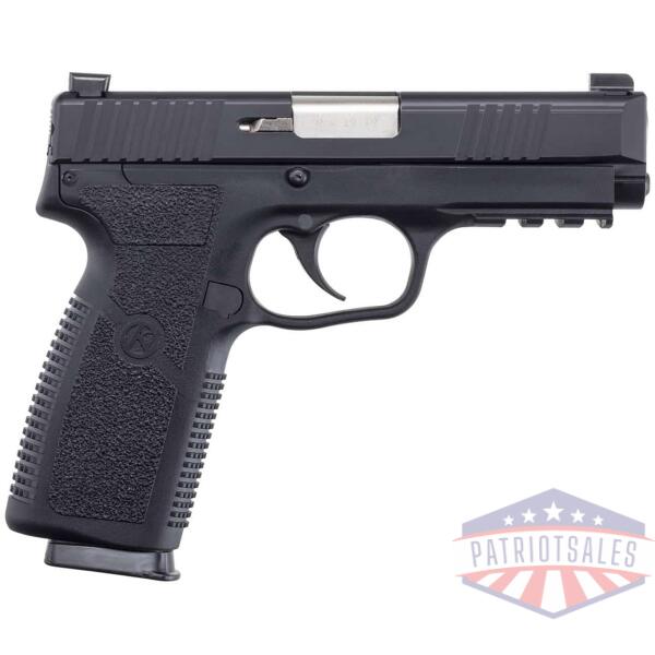 kahr tp-2 handgun 9mm luger 8rd magazines(2) 4.0" barrel black frame truglo night sights