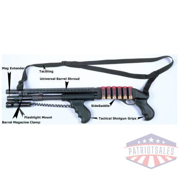 tacstar sidesaddle shotshell carrier - win .1200 .1300 fn tps