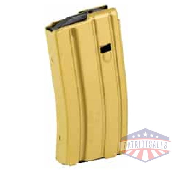 duramag 20rd 5.56 alum mag dg/bk