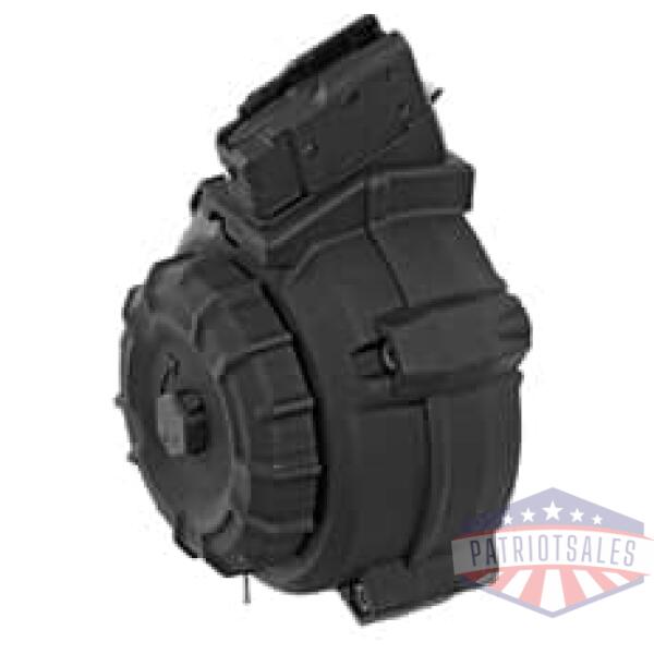 promag ak-47 50rd drum blk ply