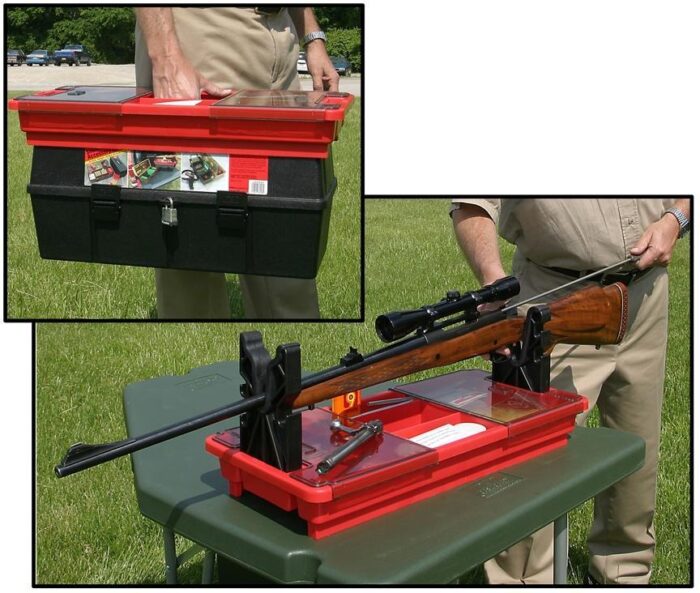 Mtm portable rifle & shotgun maintenance case - image 1