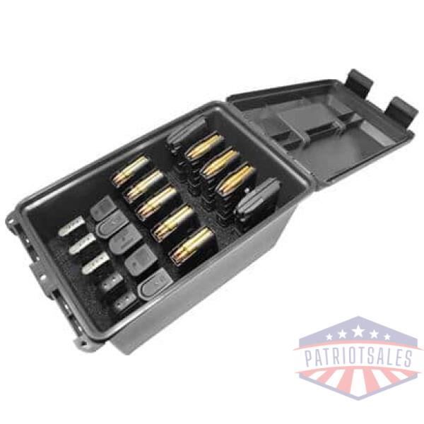 mtm tactical black magazine can for law enforcement