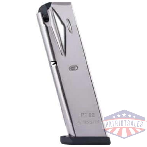 mec-gar handgun magazine taurus pt92/99 ht nickel 10/rd