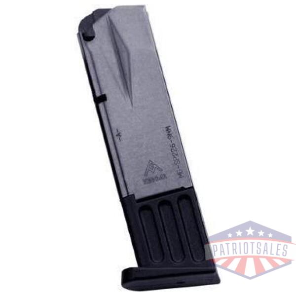 mec-gar sig p226 magazine 9mm ht blued 10/rd