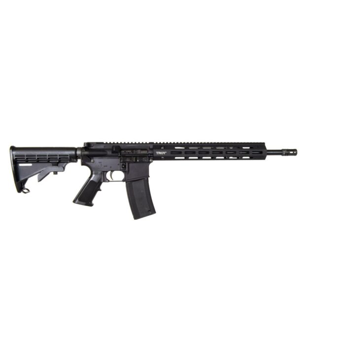Troy cqb spc-a3 rifle 5. 56mm 30rd magazine 16" barrel optic ready - image 1