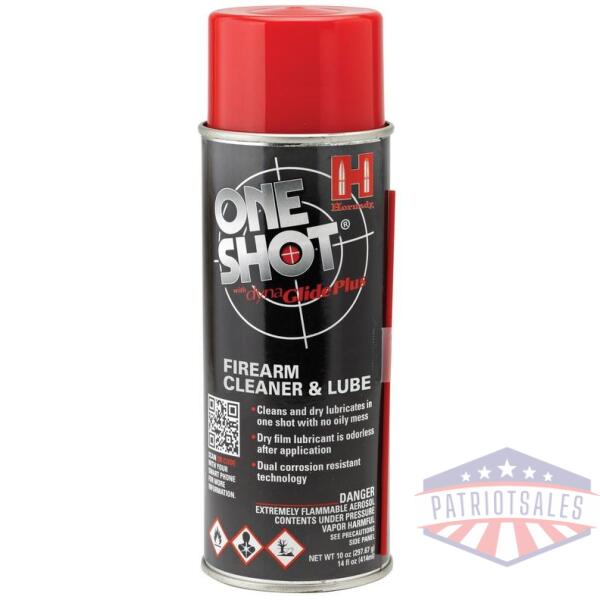 hornady one shot gun cleaner with dynaglide plus - 10 oz