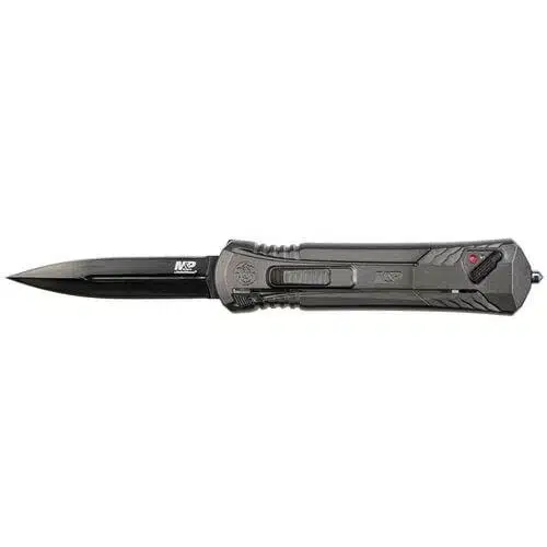 Smith & wesson m&p spear tip otf 3 3/4" blade grey - image 1